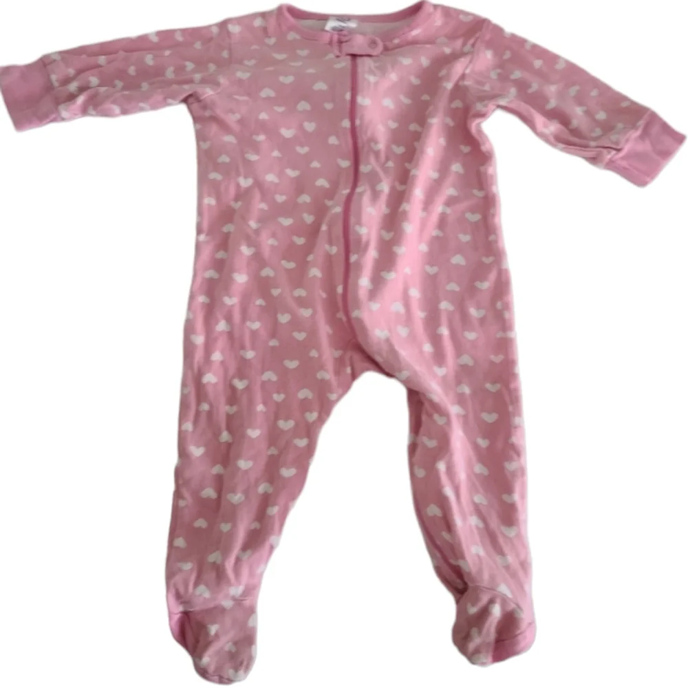 Onesies Baby Girl Bundle Lot Carter's Gerber Blue Pink Orange Size6-9 Months